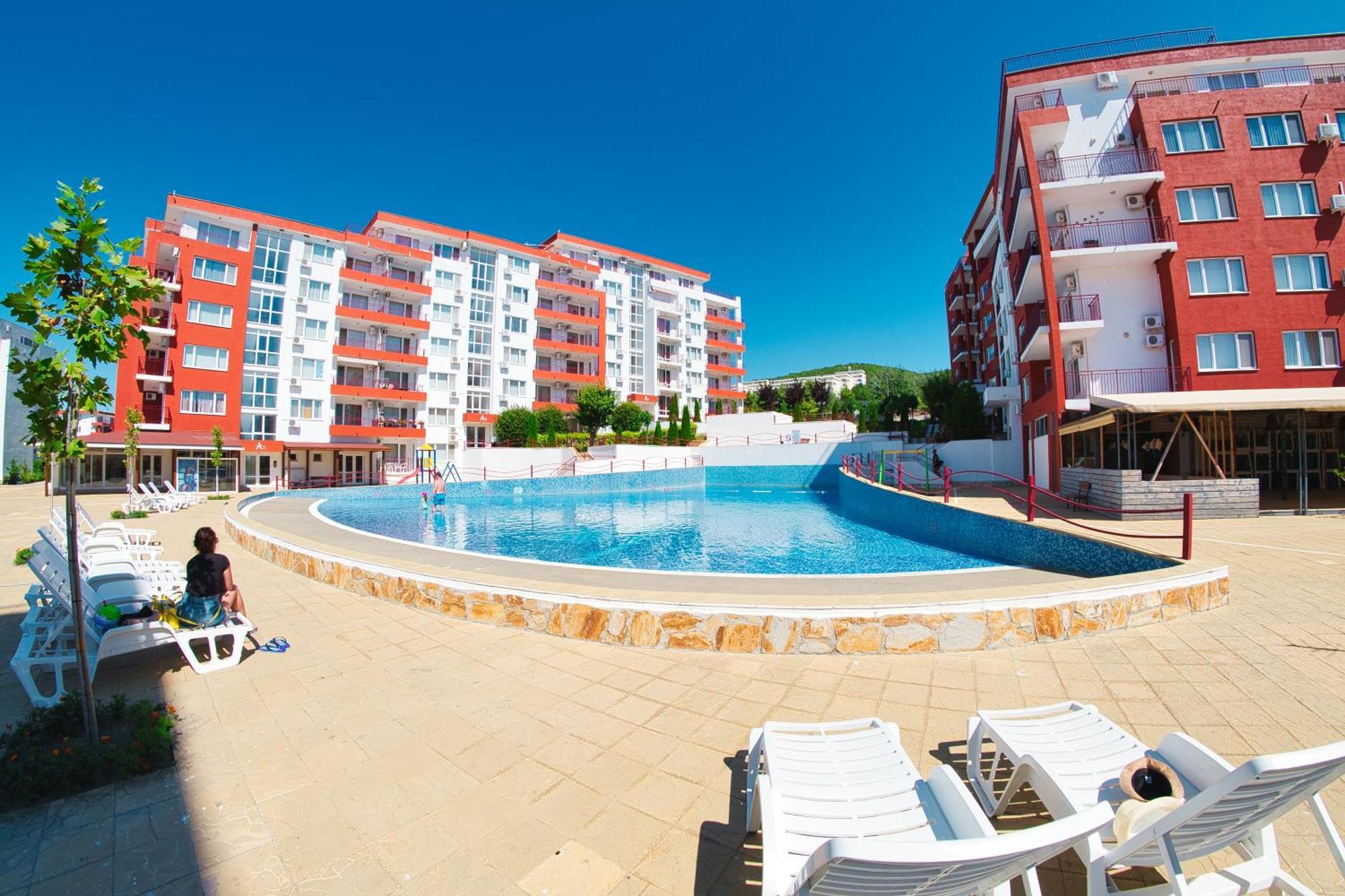 Marina View Fort Beach Sveti Vlas Eksteriør bilde