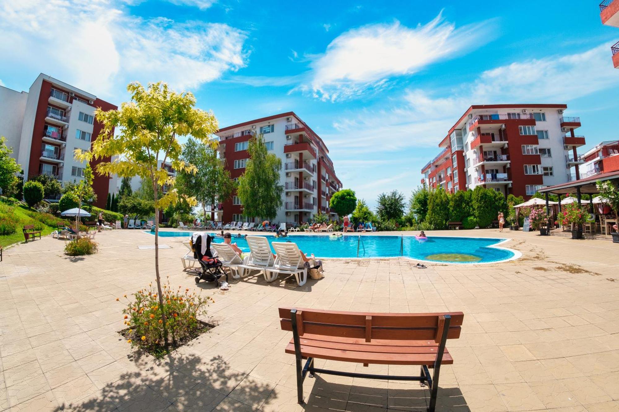 Marina View Fort Beach Sveti Vlas Eksteriør bilde