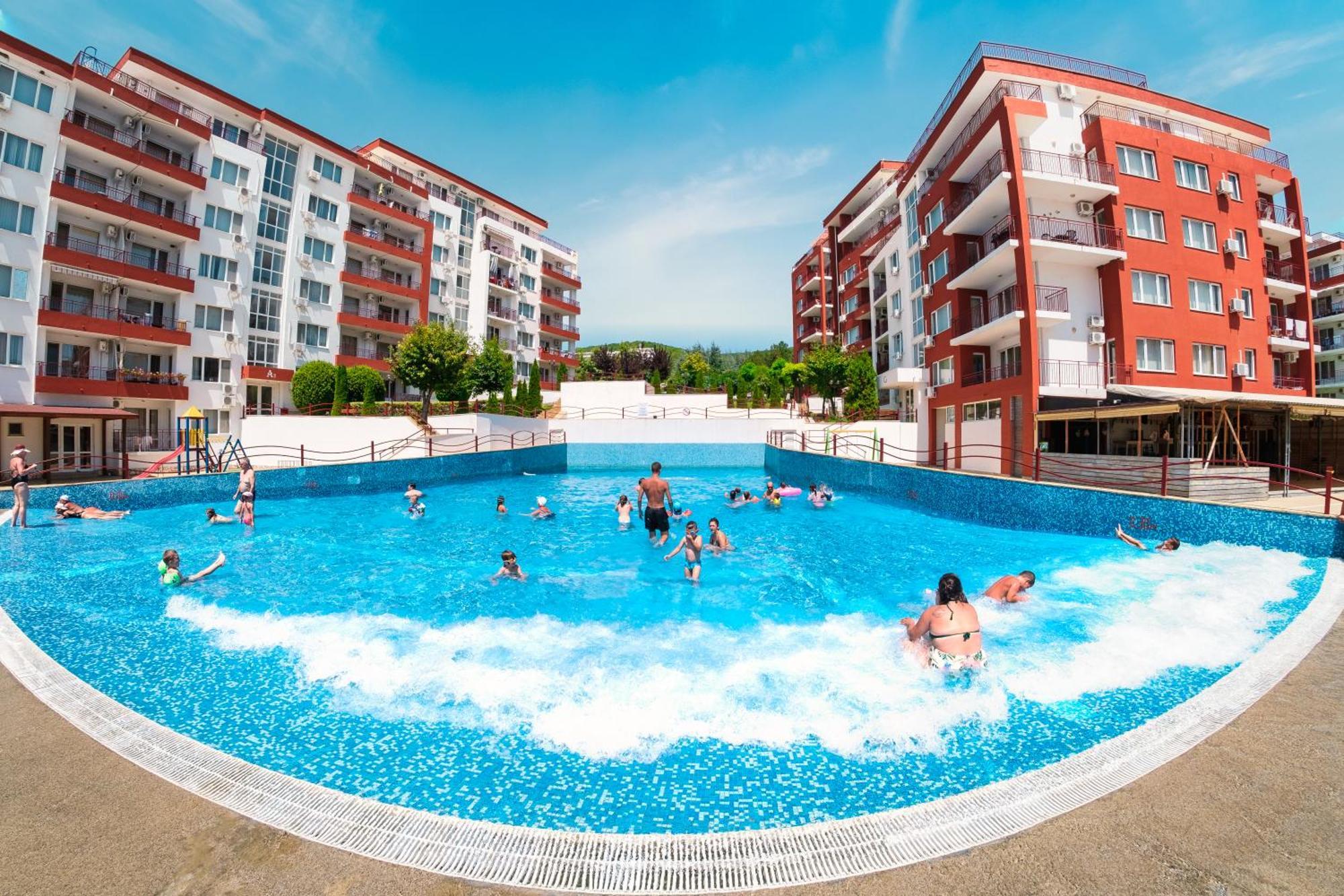 Marina View Fort Beach Sveti Vlas Eksteriør bilde